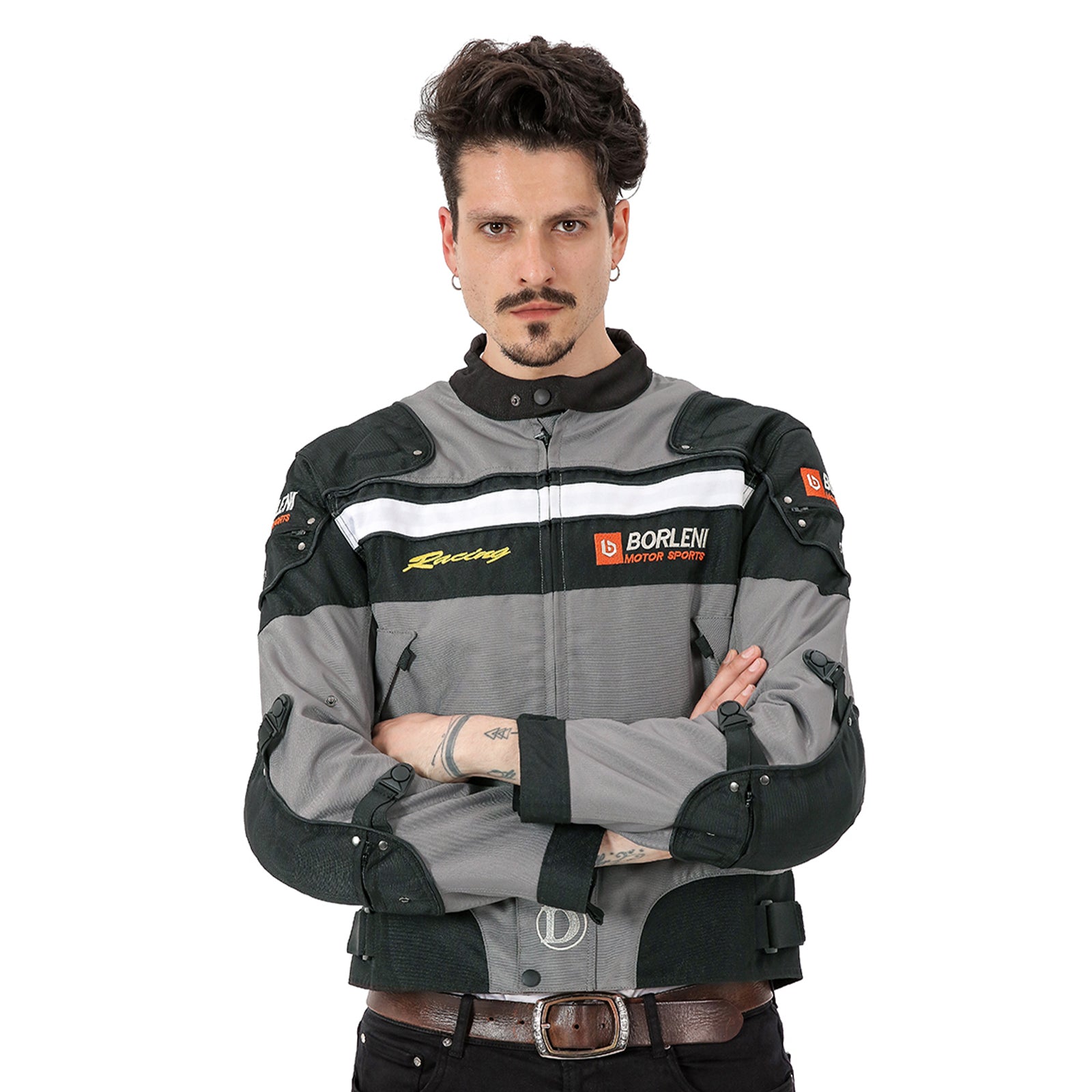 IRONJIAS waterproof protective riding jacket for men