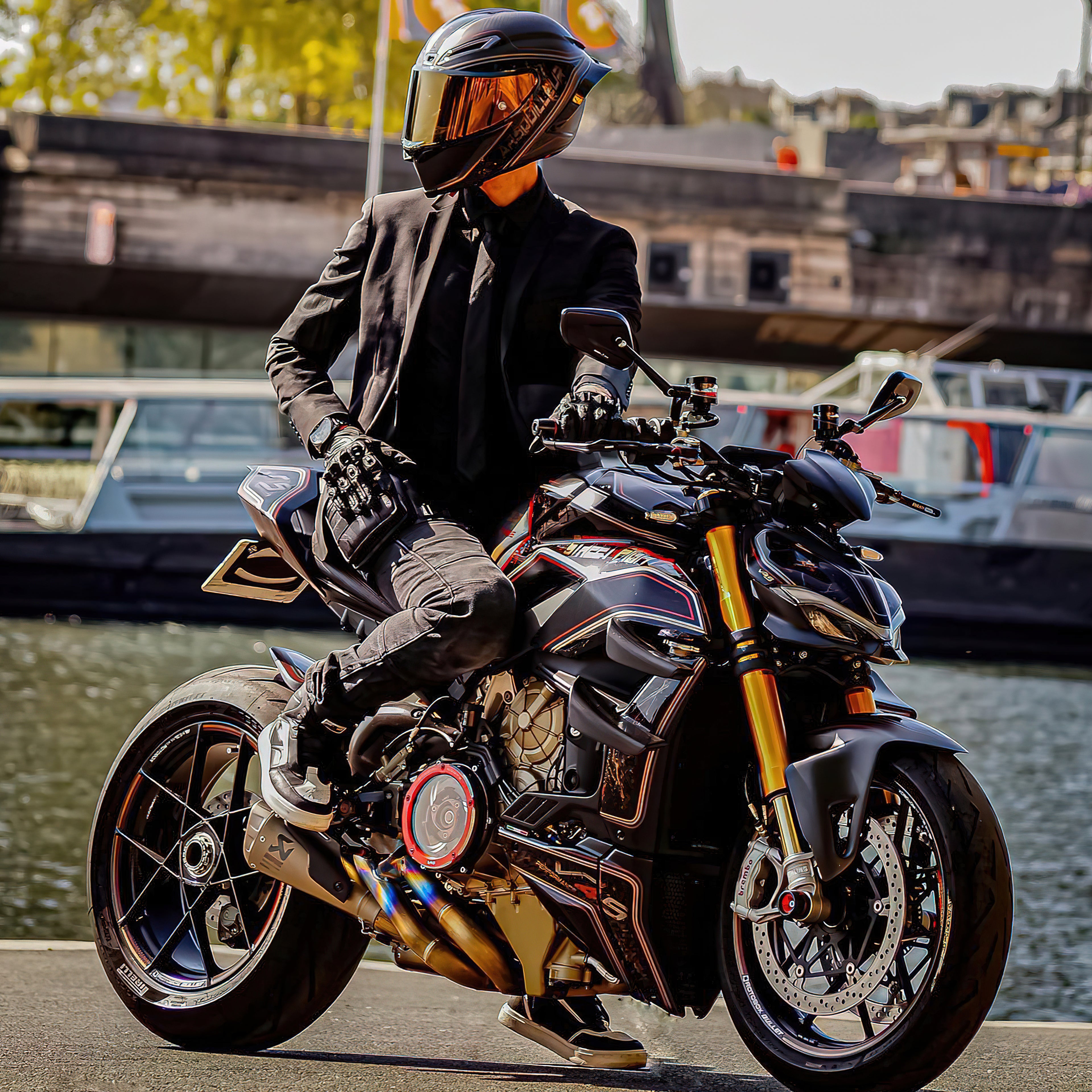 Casual Waterproof Motorcycle Riding Boots