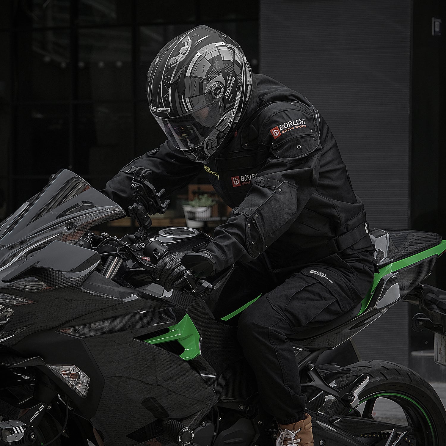 IRONJIAS Armor Windproof Motorcycle Jacket | D-020
