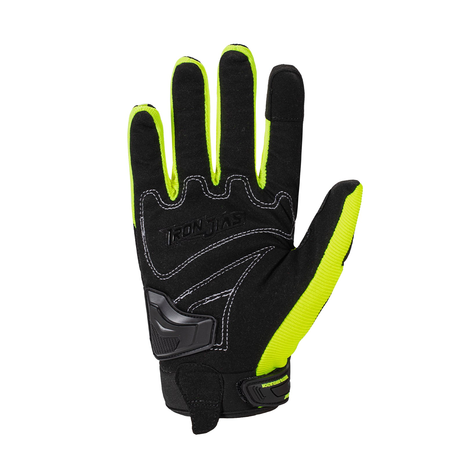 IRON JIAS Guanti da moto per guanti da touch screen per uomo donna, traspiranti, da corsa fuoristrada, guanti da moto, protezioni per le dita, guanti da guida