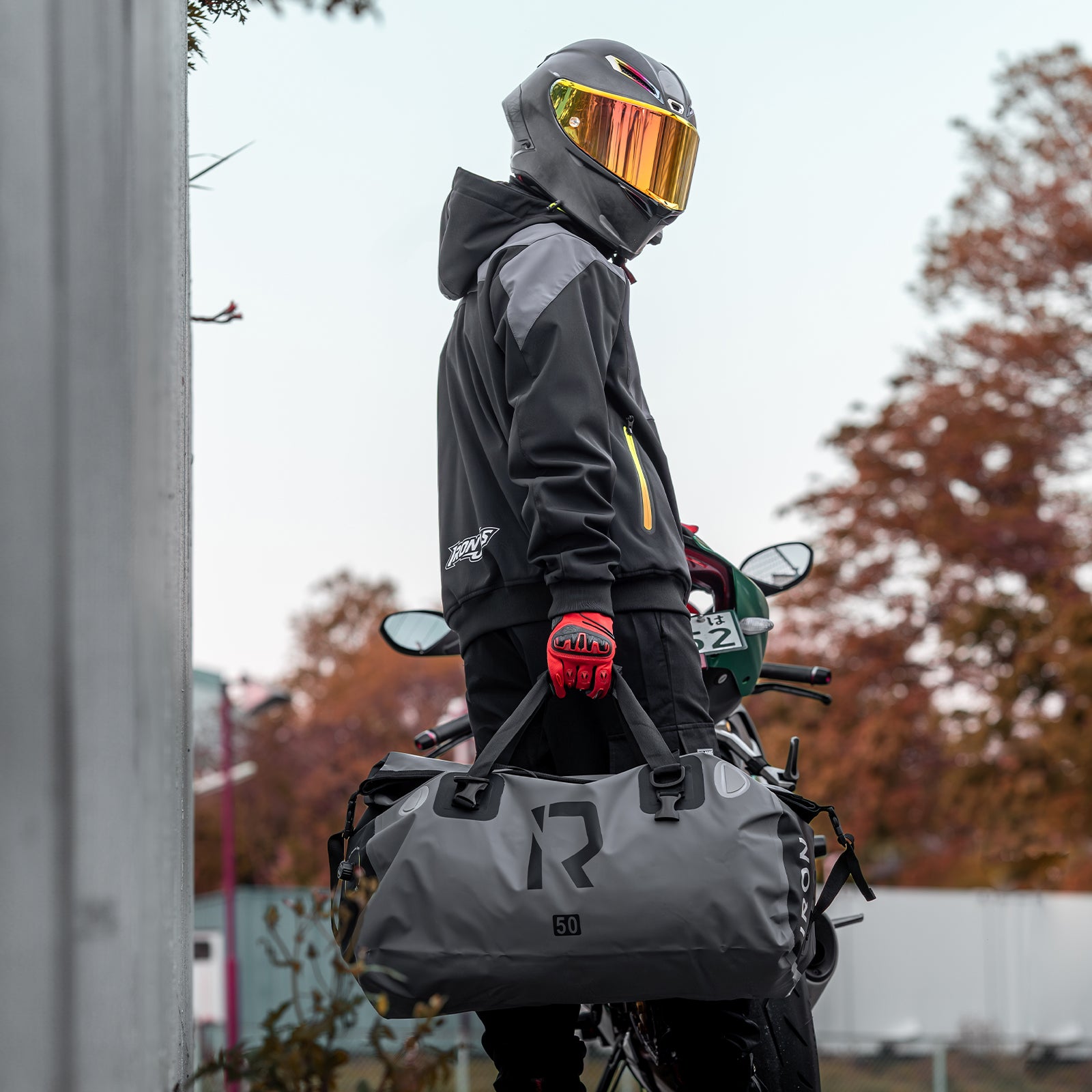 Bolsa de viaje impermeable para motocicleta | BAG007