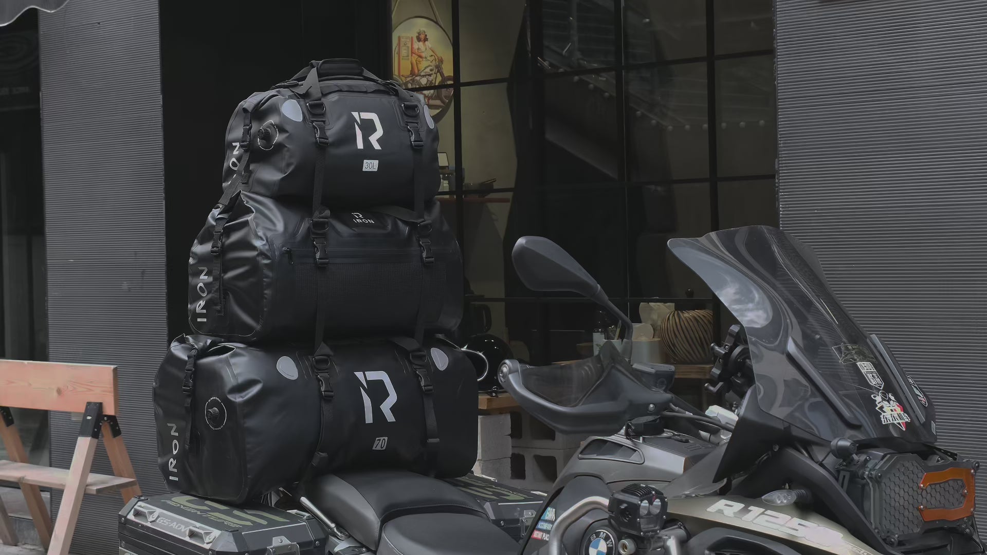 Bolsa de viaje impermeable para motocicleta | BAG007