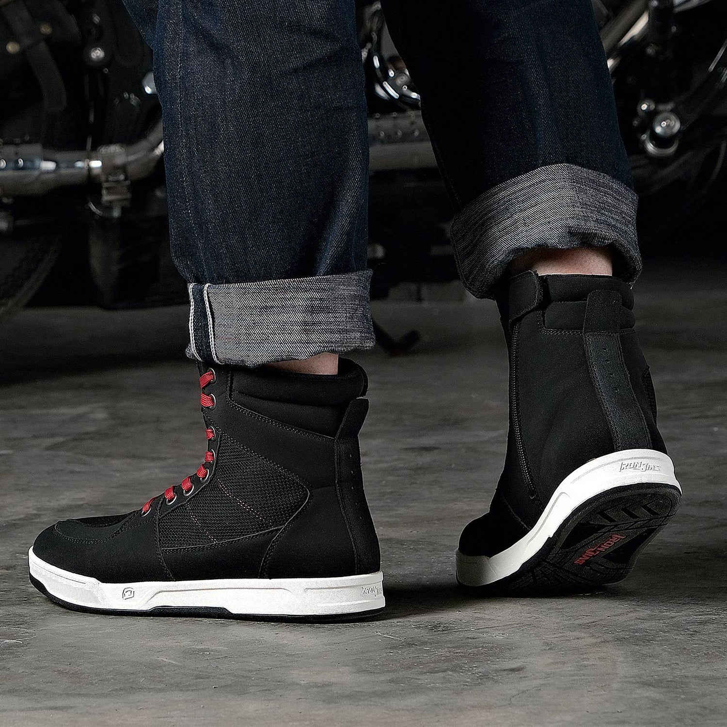 Breathable Motorcycle protective Shoes for men