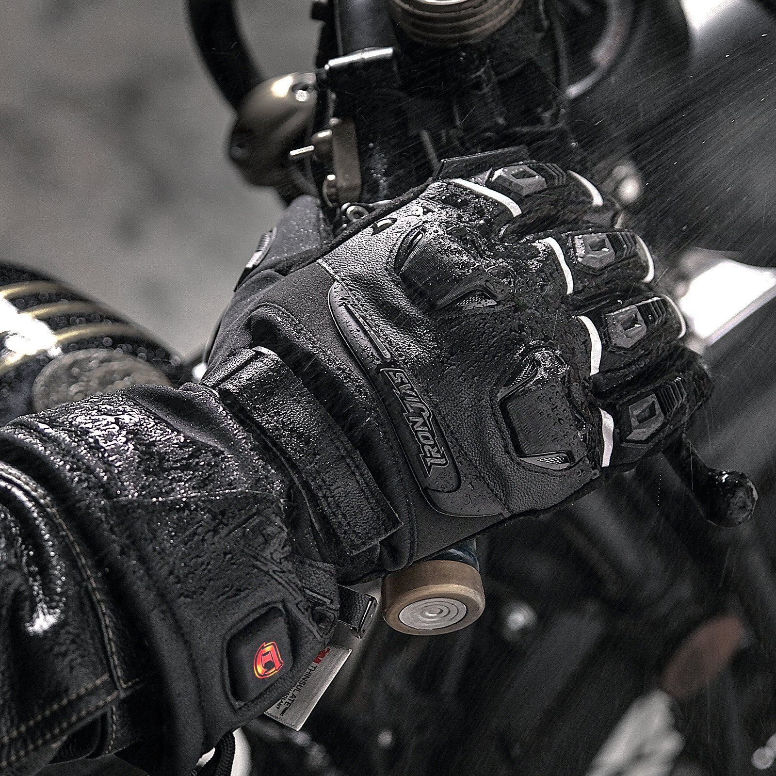 Gauntlet Heated Motorcycle Gloves