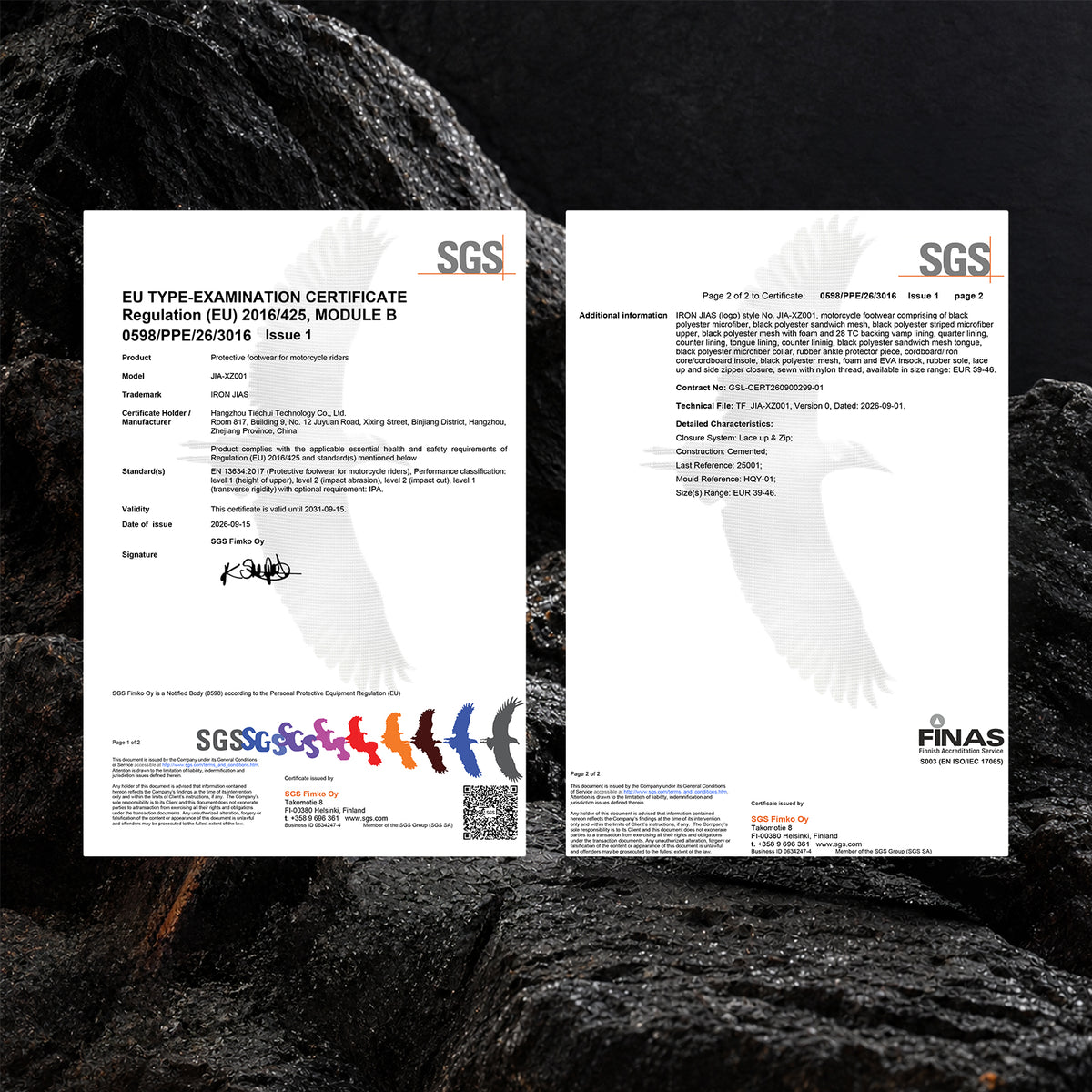 CE certificate