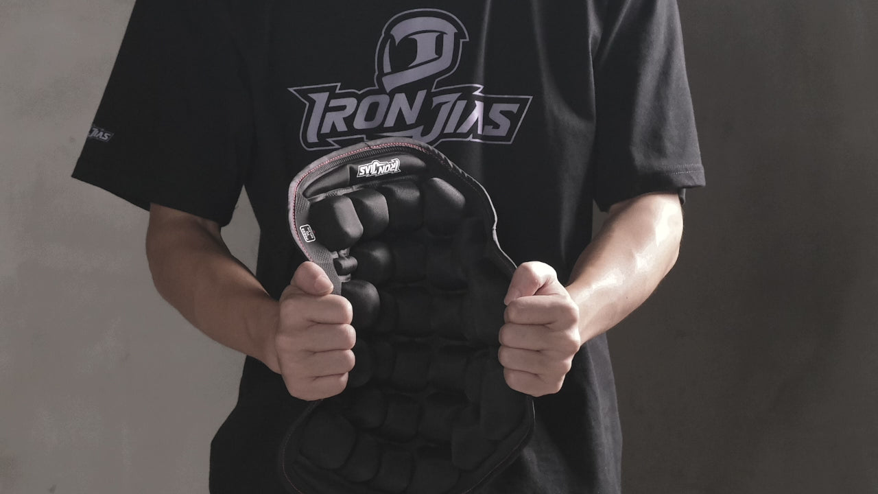 IRONJIAS Summer Cool Shock-absorbing &amp; Comfortable Breathable Motorcycle Seat Cushion